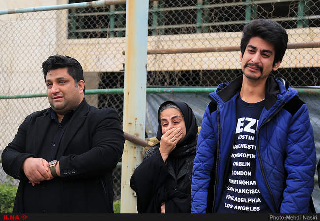 تشییع پیکر سه تن از شهدای کشتی سانچی  در مصلای تهران