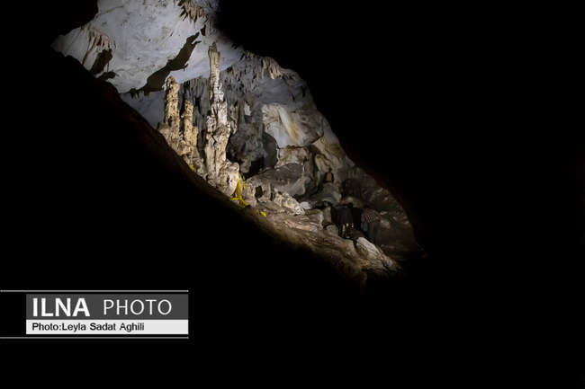 غار ده شیخ اثر هنرمندانه طبیعت