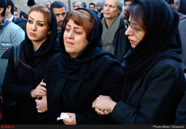 تشییع پیکر زندیاد ولی‌الله مومنی