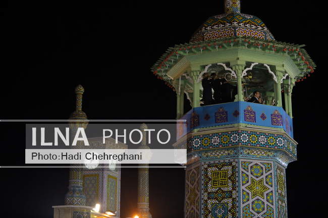 مراسم آغاز سال نو‎ 1402 حرم حضرت معصومه ( س)  قم