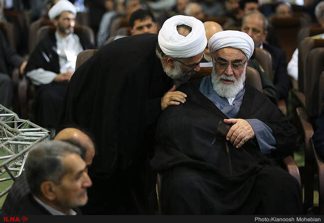 مراسم ترحیم پدر سردار سلیمانی