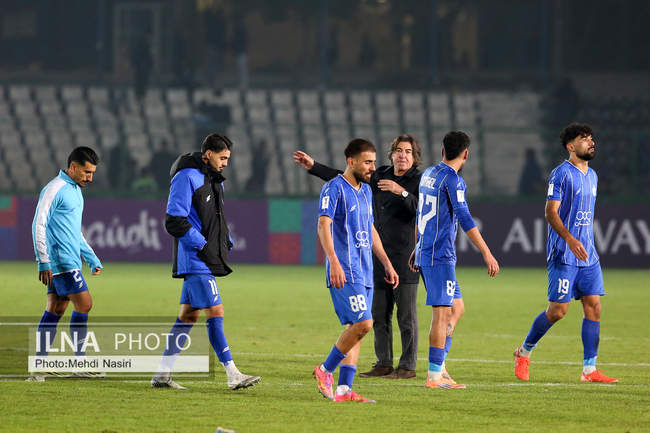 دیدار تیم ‌های فوتبال استقلال ایران و الوصل امارات
