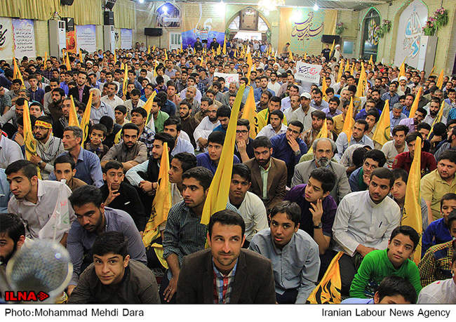 اجتماع مردمی «یمن تنها نمی‌ماند»-مشهد