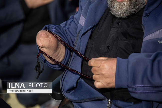 تشییع هشت لاله زهرایی در قزوین