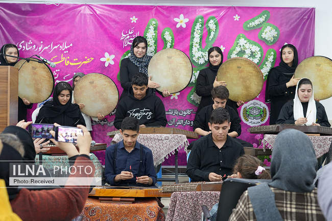 مراسم ولادت حضرت فاطمه (س) در خانه کارگر قایمشهر