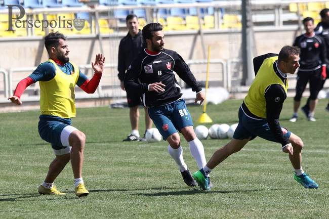 گزارش تصویری از تمرینات پرسپولیس