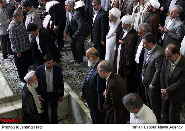 نمازجمعه تهران با حضور پرشور کارگران