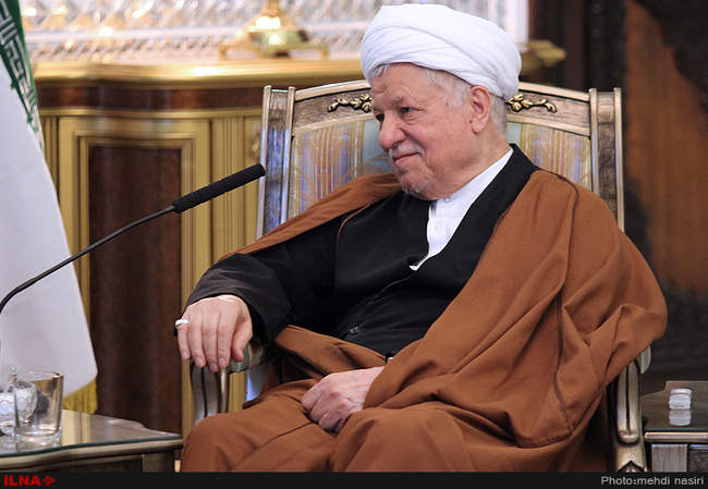 دیدار وزیر خارجه رومانی با آیت الله هاشمی رفسنجانی رئیس مجمع تشخیص م