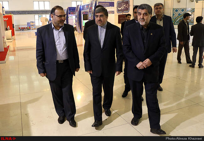 بازدید رییس جمهوری از نمایشگاه مطبوعات 