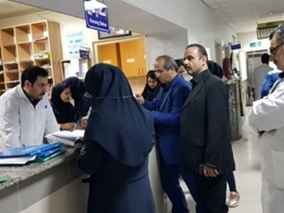 بازدید سرزده سرپرست دانشگاه علوم پزشکی گیلان از مرکز دانشگاهی رازی
