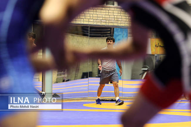 تمرین تیم های ملی کشتی