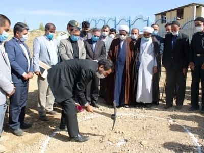 خط انتقال آب شرب شهر کلاته کلنگ زنی شد