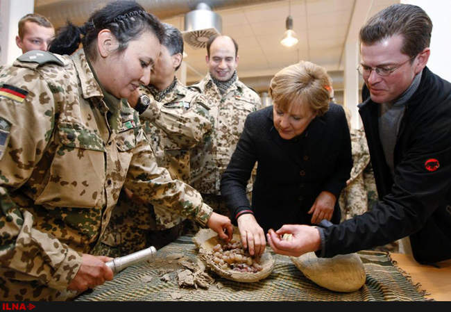 مرکل در ارتش