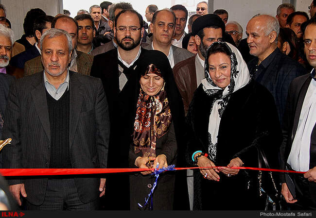افتتاح نمایشگاه عیدانه صنایع دستی با حضور زهرا احمدی پور، رییس سازمان میراث فرهنگی، صنایع دستی و گردشگری