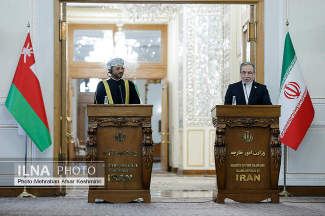 دیدار وزیر خارجه عمان با وزیر خارجه ایران