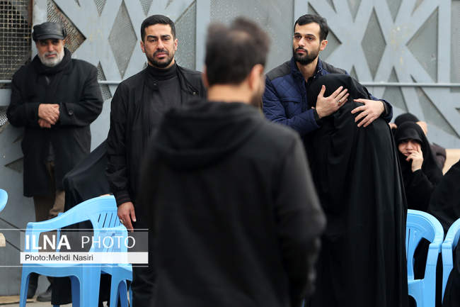 مراسم تشییع پیکر شهید سیدرضی موسوی 