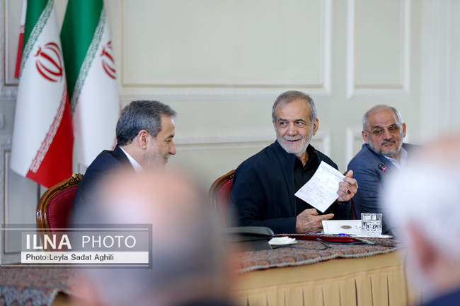 حضور رییس جمهور در جمع مدیران ارشد وزارت امور خارجه