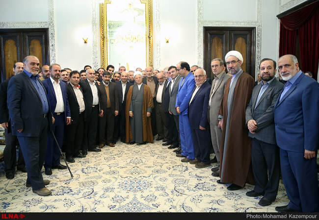 ادامه دیدارهای نوروزی گروه های مختلف سیاسی، اقتصادی، اجتماعی و فرهنگی با آیت‌الله هاشمی رفسنجانی