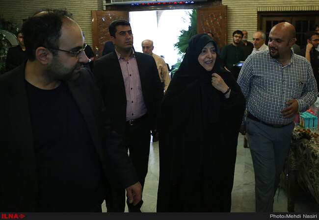 مراسم ختم همسر محسن آرمین