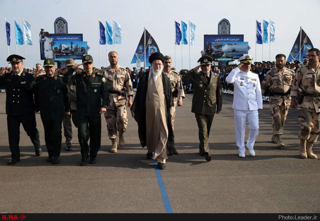 حضور رهبر انقلاب در مراسم تحلیف و دانش‌آموختگی دانشجویان دانشگاه عل