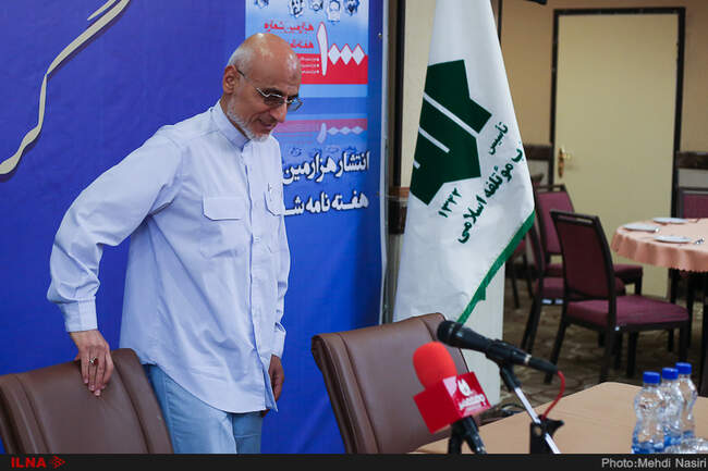 نشست خبری دبیر کل حزب موتلفه