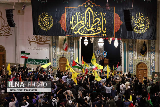  تجمع مردم قم و خشم خود از رژیم غاصب صهیونیستی 