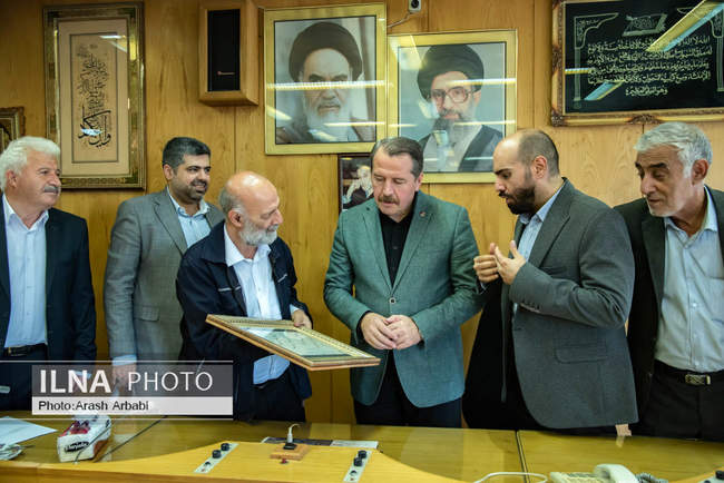 بازدید رییس کنفدراسیون اتحادیه کارکنان بخش عمومی ترکیه از اتحادیه ا�