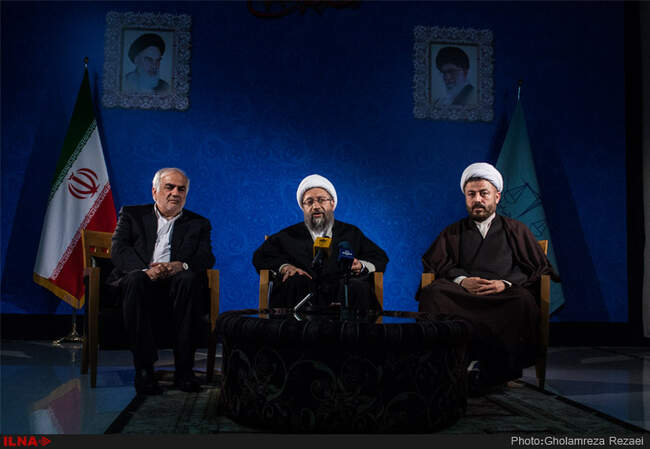نشست خبری رئیس قوه قضاییه در مازندران