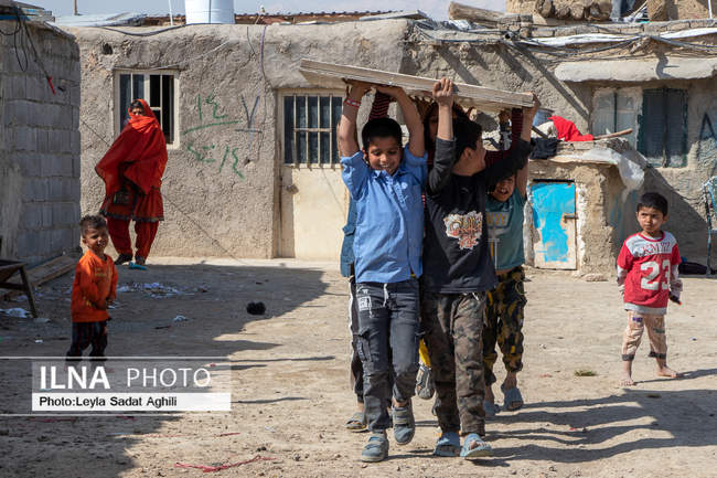 جشن نوروز برای کودکان کوره های آجرپزی