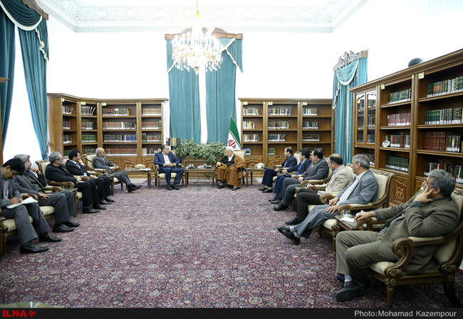 دیدار روسا و منتخبین علمی مؤسسه تحقیقات واکسن و سرم‌سازی رازی با
آی�