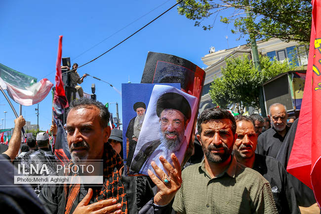 تشییع پیکر مطهر رهبر شهید انقلاب در مشهد / 2