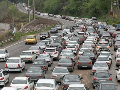ترافیک سنگین در محور هراز/ آزادراه تهران - شمال مسدود است