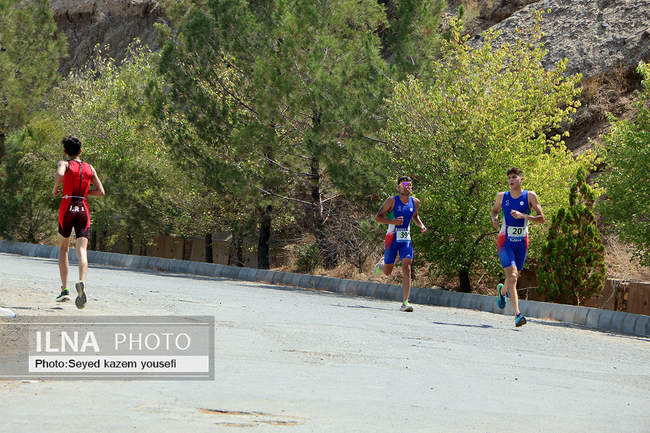 مسابقات ترای اتلون قهرمانی کشور در تبریز