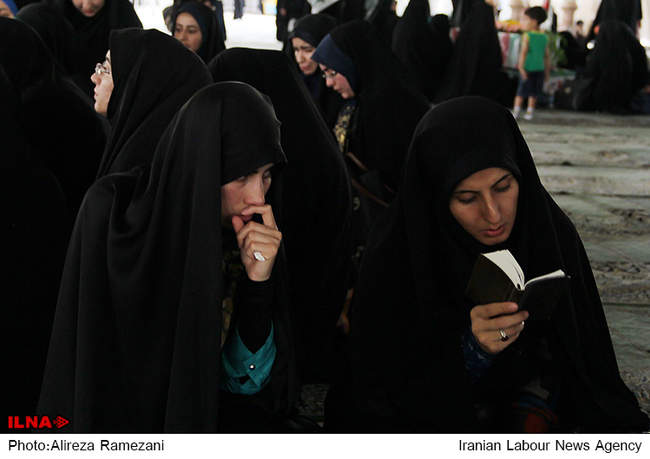 مراسم وداع با پیکرهای مطهر شهدای غواص