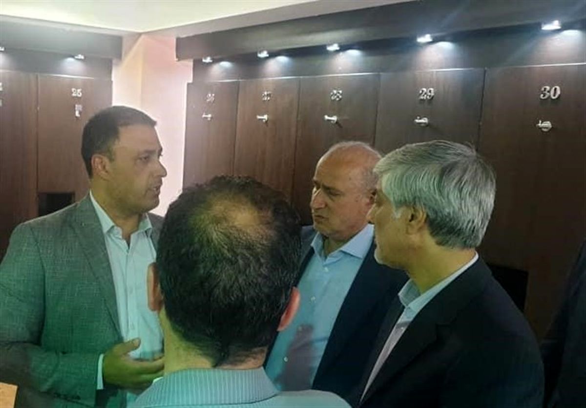  بازدید هاشمی، تاج و نمایندگان سرخابی‌ها از آخرین شرایط ورزشگاه آزادی 