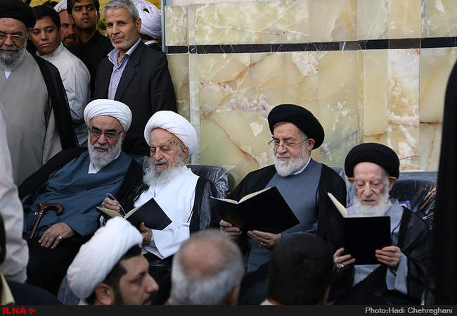 مراسم بزرگداشت آیت الله خزعلی در قم