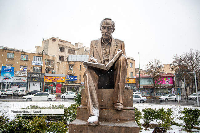  برف زمستانی