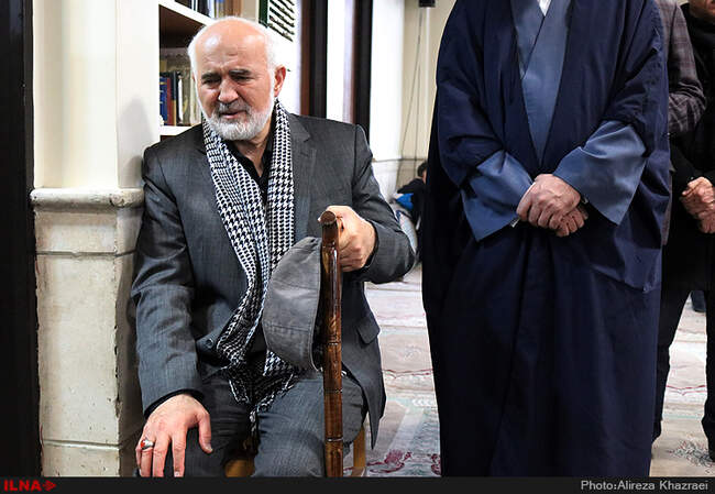 مراسم تشییع محمد توکلی فرزند دکتر احمد توکلی
