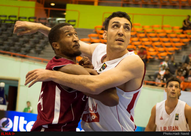 مسابقات بسکتبال آسیا چلنچ /ایران - قطر