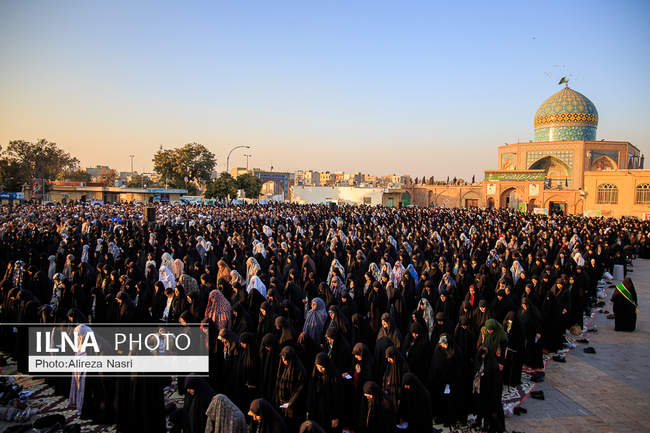 اقامه نماز باران در قزوین 