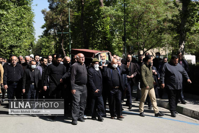 مراسم تشییع پیکر عماد افروغ 