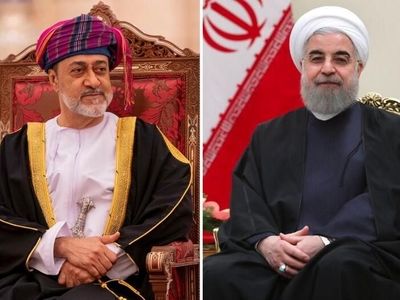 سلطان عمان فرا رسیدن عید سعید فطر را به روحانی تبریک گفت
