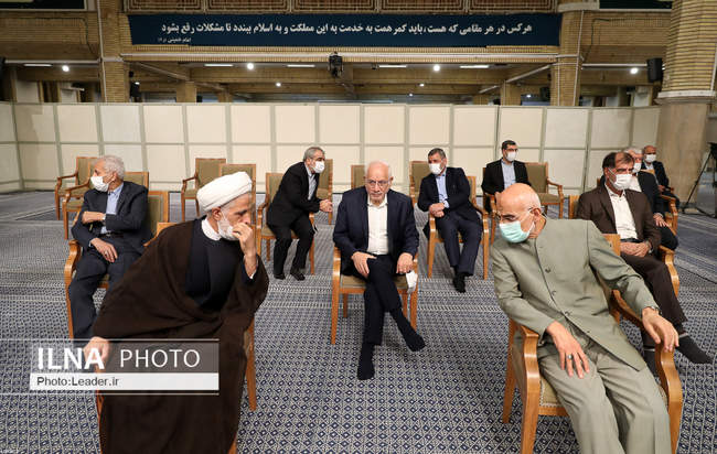 دیدار رئیس‌ و اعضای مجمع تشخیص مصلحت نظام با رهبر انقلاب