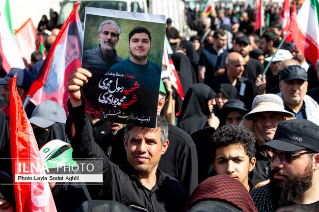 دومین روز مراسم وداع با رهبر شهید انقلاب در مصلای تهران/ 10