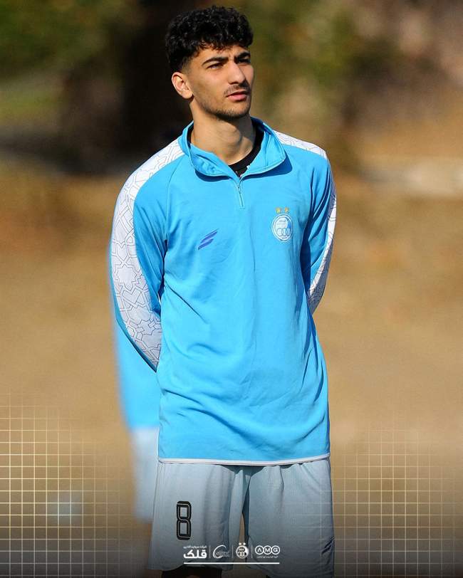 گزارش تصویری تمرین استقلال: رضاییان و جلالی برگشتند