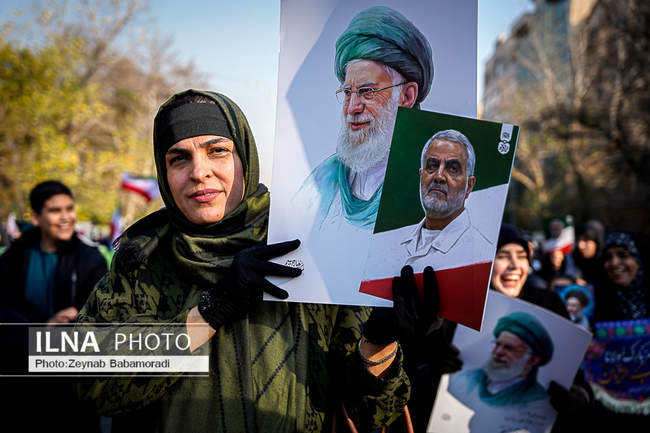 راهپیمایی محکومیت اقدامات تروریستی آمریکا و رژیم صهیونیستی علیه ملت