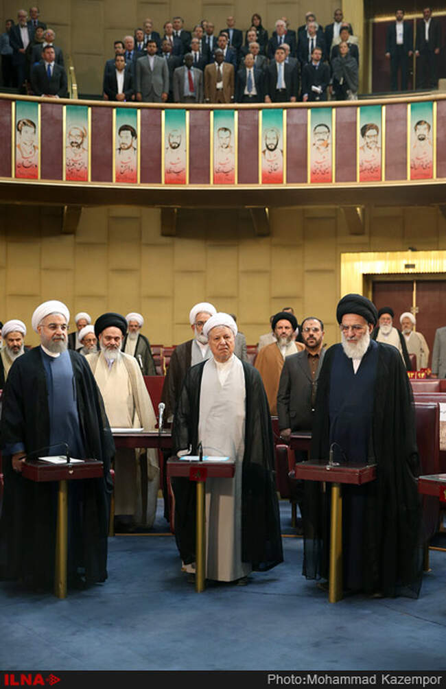 مراسم افتتاح پنجمین دوره مجلس خبرگان رهبری