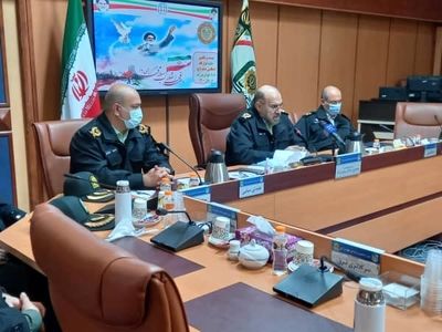 حضور فعال پلیس پایتخت در راهپیمایی ۲۲ بهمن 