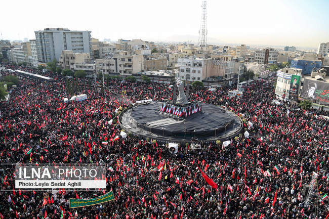 مراسم تشییع پیکر مطهر رهبر شهید انقلاب / 1