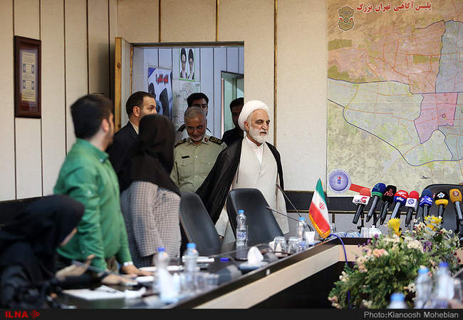 نشست خبری معاون اول قوه قضاییه در خصوص بازداشت اخلالگران اقتصادی و ب�